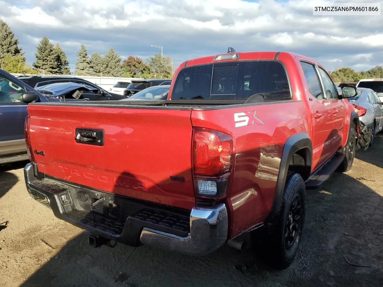 2023 Toyota Tacoma Double Cab VIN: 3TMCZ5AN6PM601866 Lot: 75863334