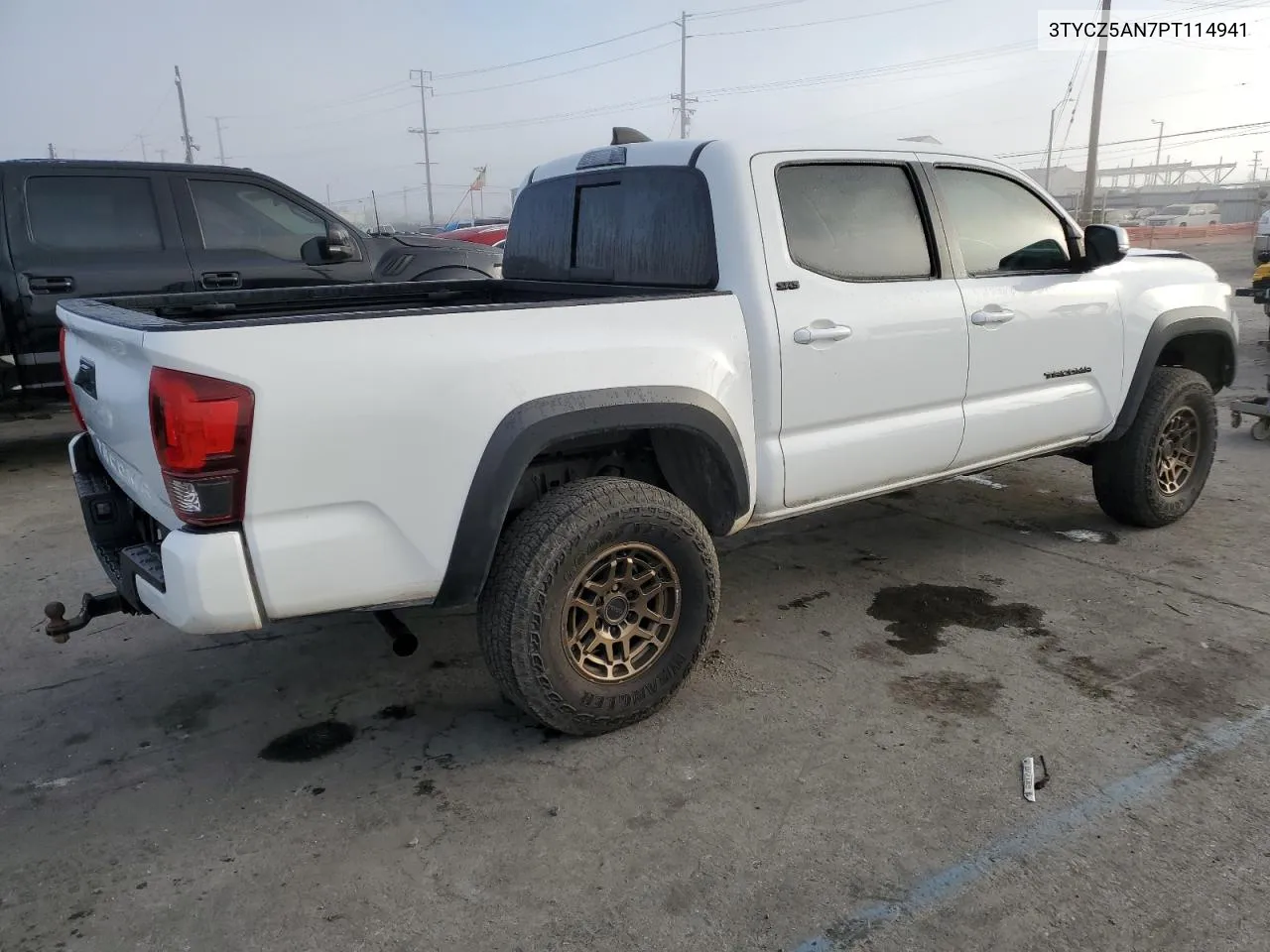 2023 Toyota Tacoma Double Cab VIN: 3TYCZ5AN7PT114941 Lot: 75878704