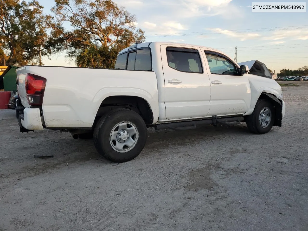 2023 Toyota Tacoma Double Cab VIN: 3TMCZ5AN8PM548992 Lot: 76049804