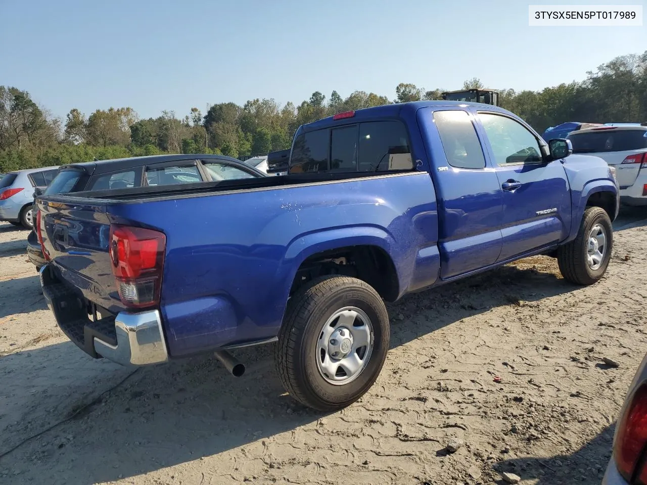 2023 Toyota Tacoma Access Cab VIN: 3TYSX5EN5PT017989 Lot: 76076484