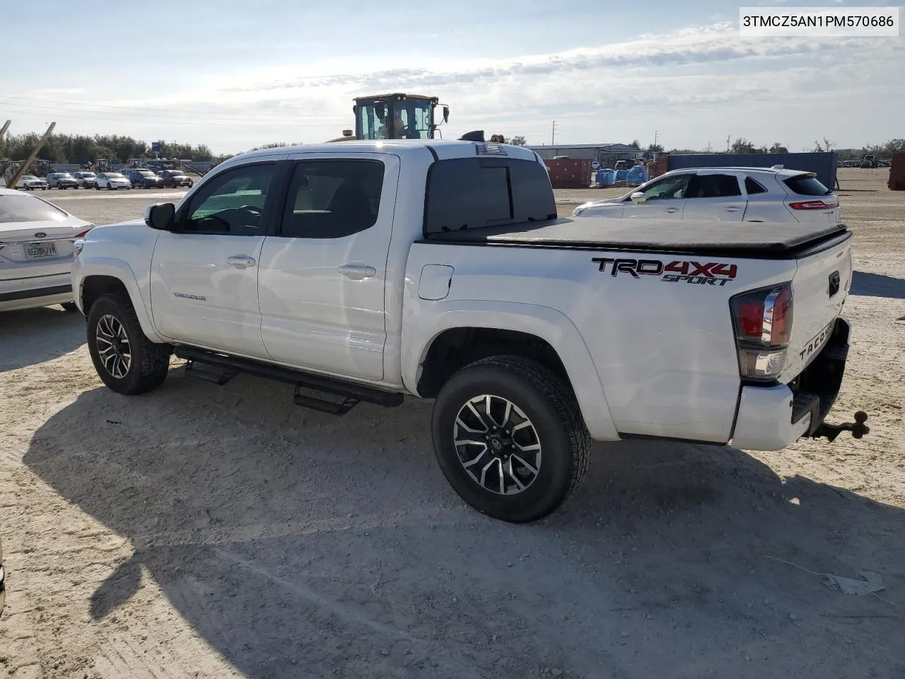 2023 Toyota Tacoma Double Cab VIN: 3TMCZ5AN1PM570686 Lot: 76208054