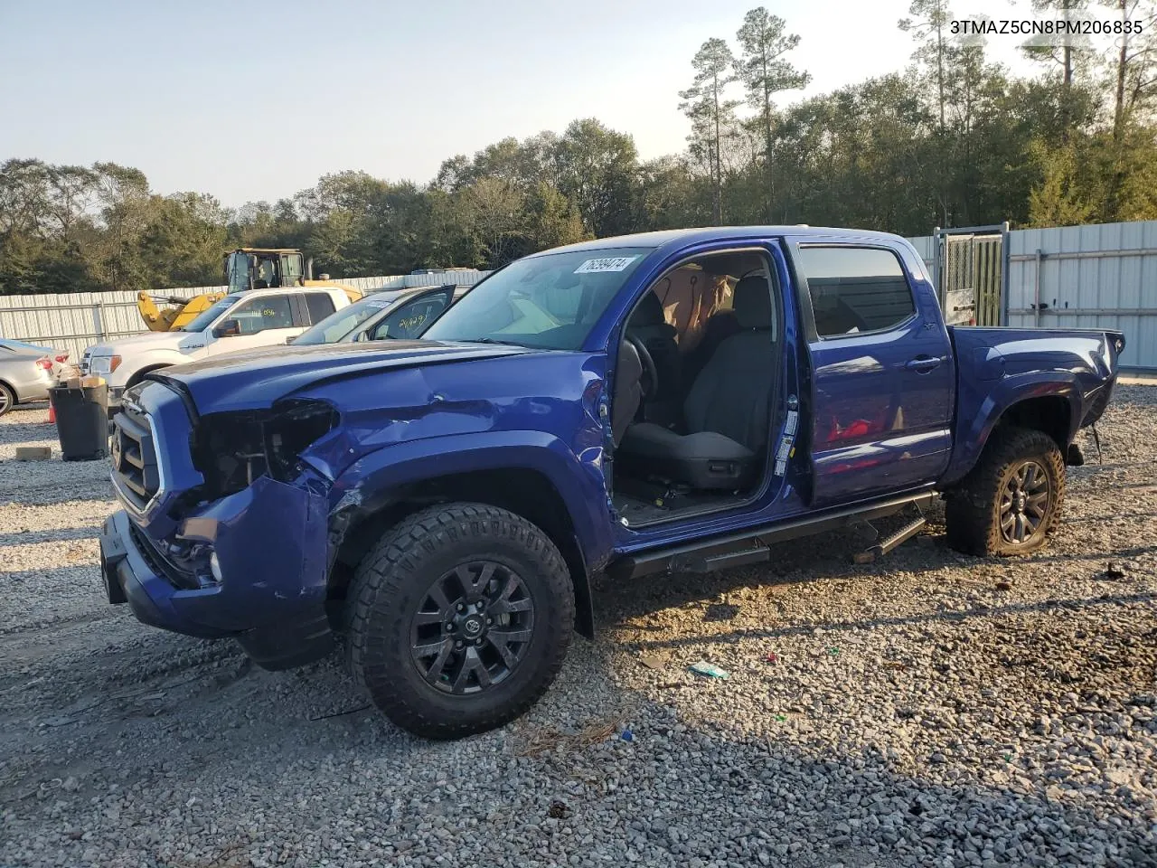 2023 Toyota Tacoma Double Cab VIN: 3TMAZ5CN8PM206835 Lot: 76299474