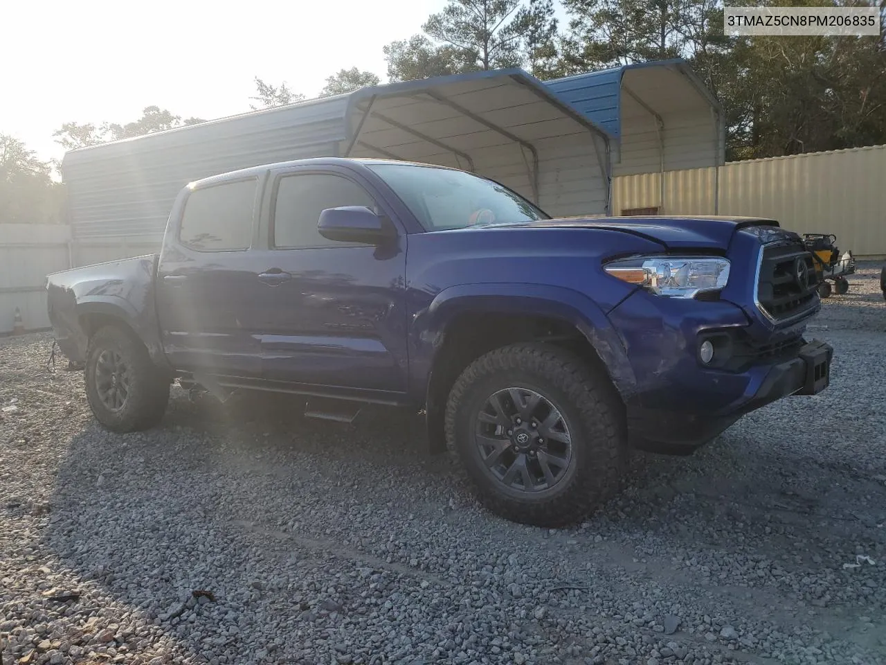 2023 Toyota Tacoma Double Cab VIN: 3TMAZ5CN8PM206835 Lot: 76299474