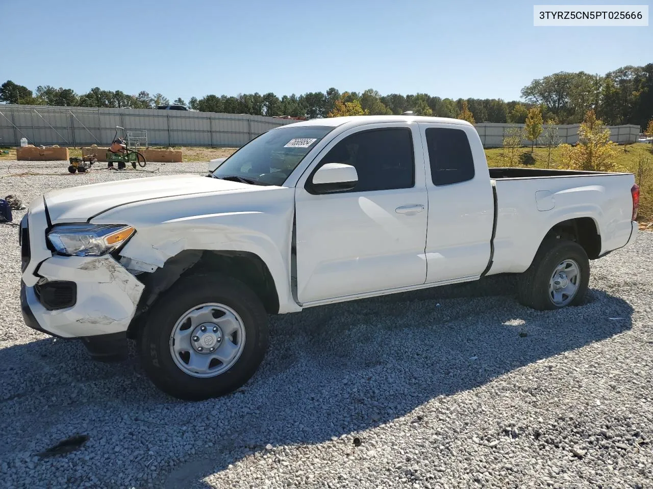 2023 Toyota Tacoma Access Cab VIN: 3TYRZ5CN5PT025666 Lot: 76589854