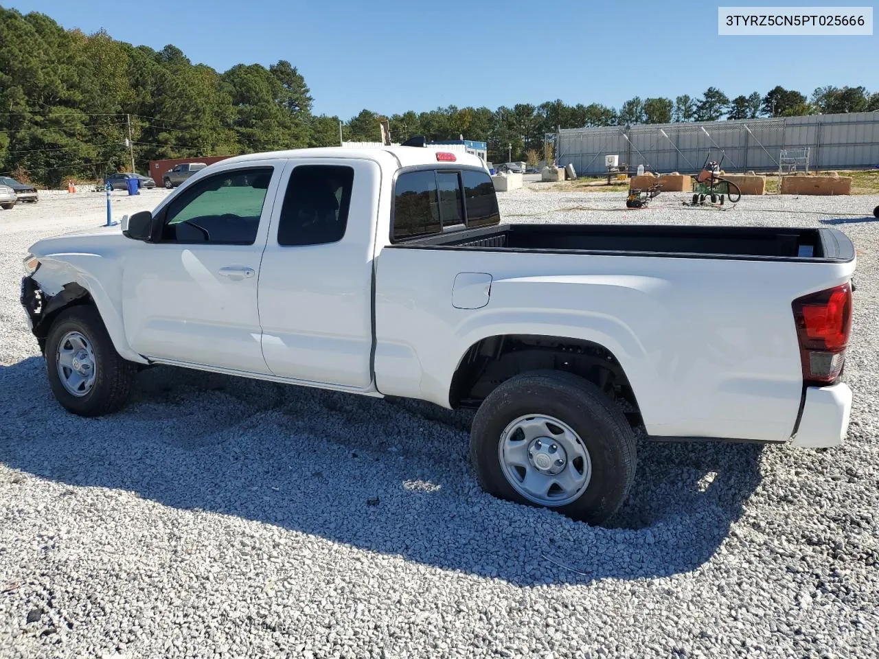 2023 Toyota Tacoma Access Cab VIN: 3TYRZ5CN5PT025666 Lot: 76589854