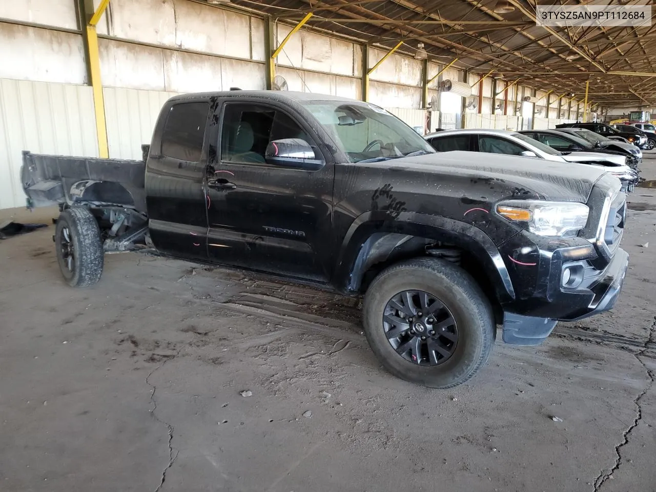 2023 Toyota Tacoma Access Cab VIN: 3TYSZ5AN9PT112684 Lot: 76831954