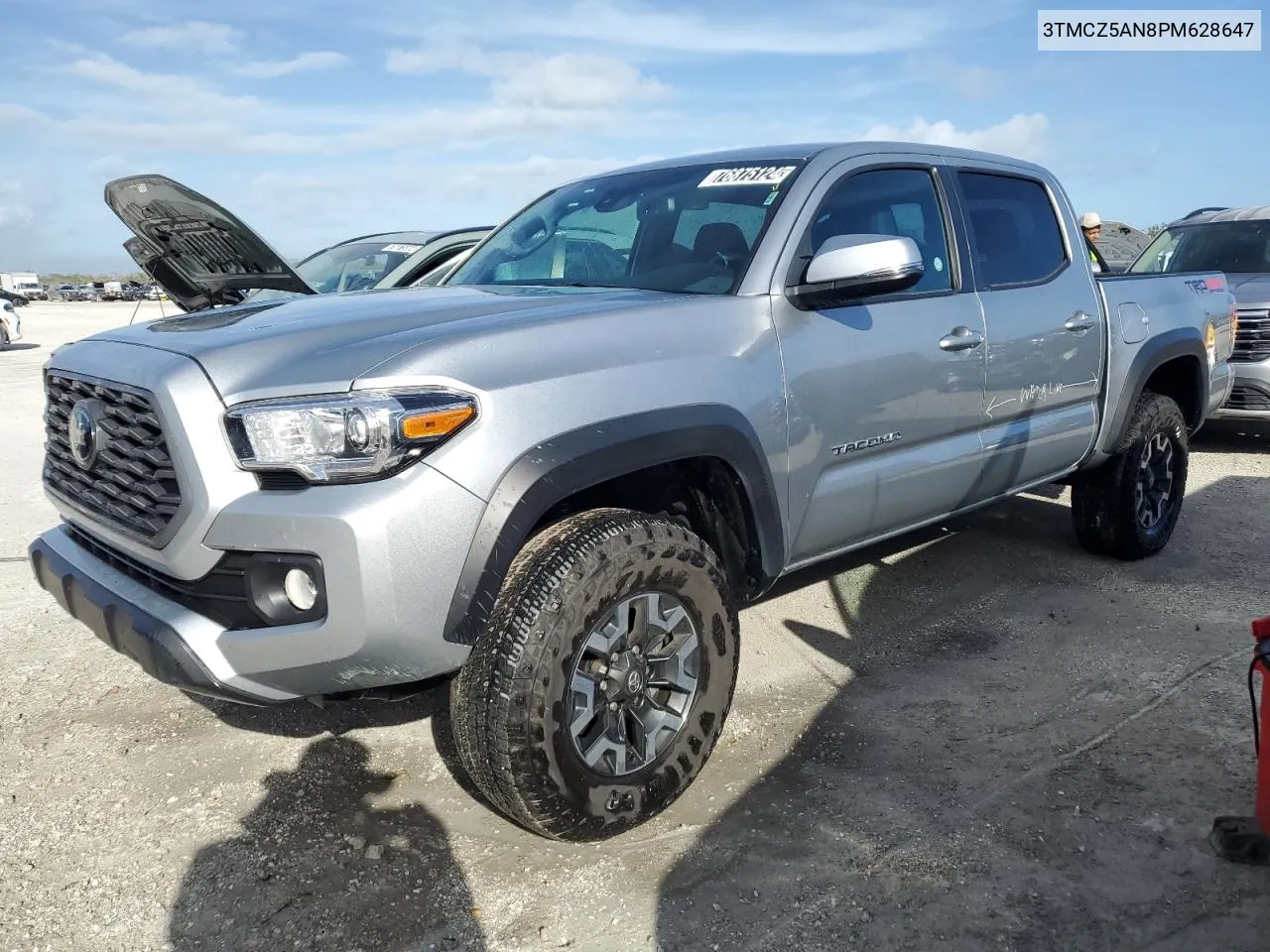 2023 Toyota Tacoma Double Cab VIN: 3TMCZ5AN8PM628647 Lot: 76875124