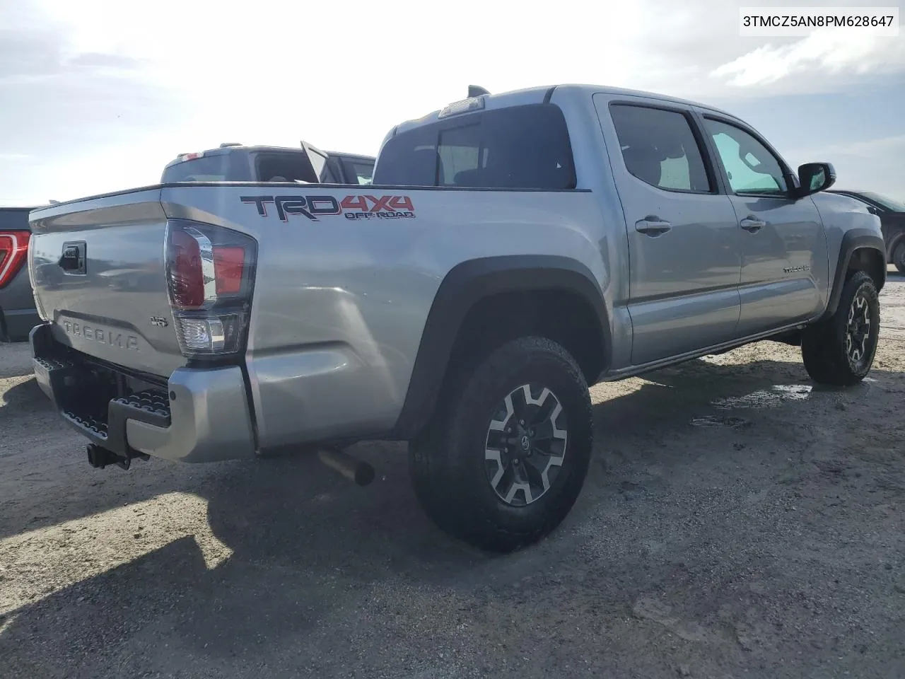 2023 Toyota Tacoma Double Cab VIN: 3TMCZ5AN8PM628647 Lot: 76875124