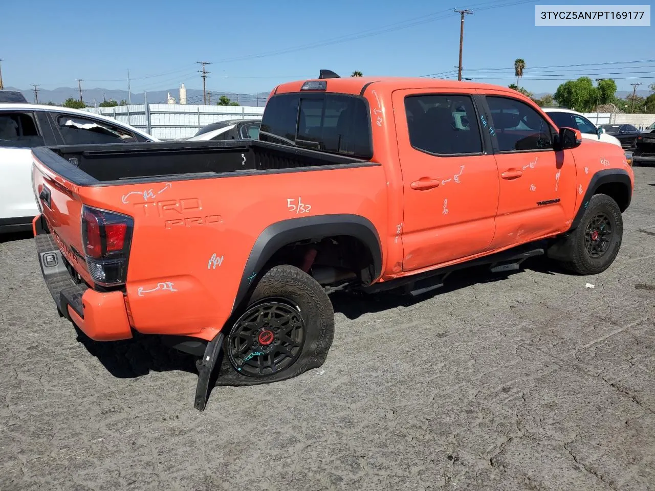 2023 Toyota Tacoma Double Cab VIN: 3TYCZ5AN7PT169177 Lot: 76933554