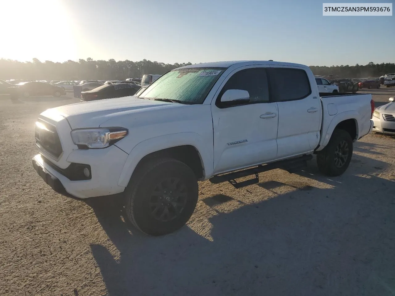 2023 Toyota Tacoma Double Cab VIN: 3TMCZ5AN3PM593676 Lot: 77169024