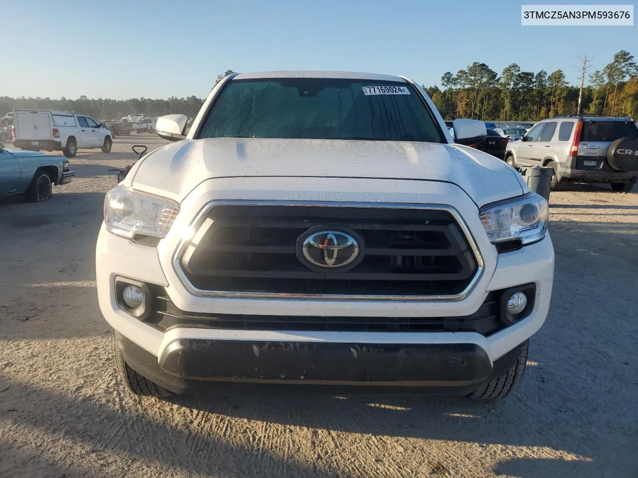 2023 Toyota Tacoma Double Cab VIN: 3TMCZ5AN3PM593676 Lot: 77169024