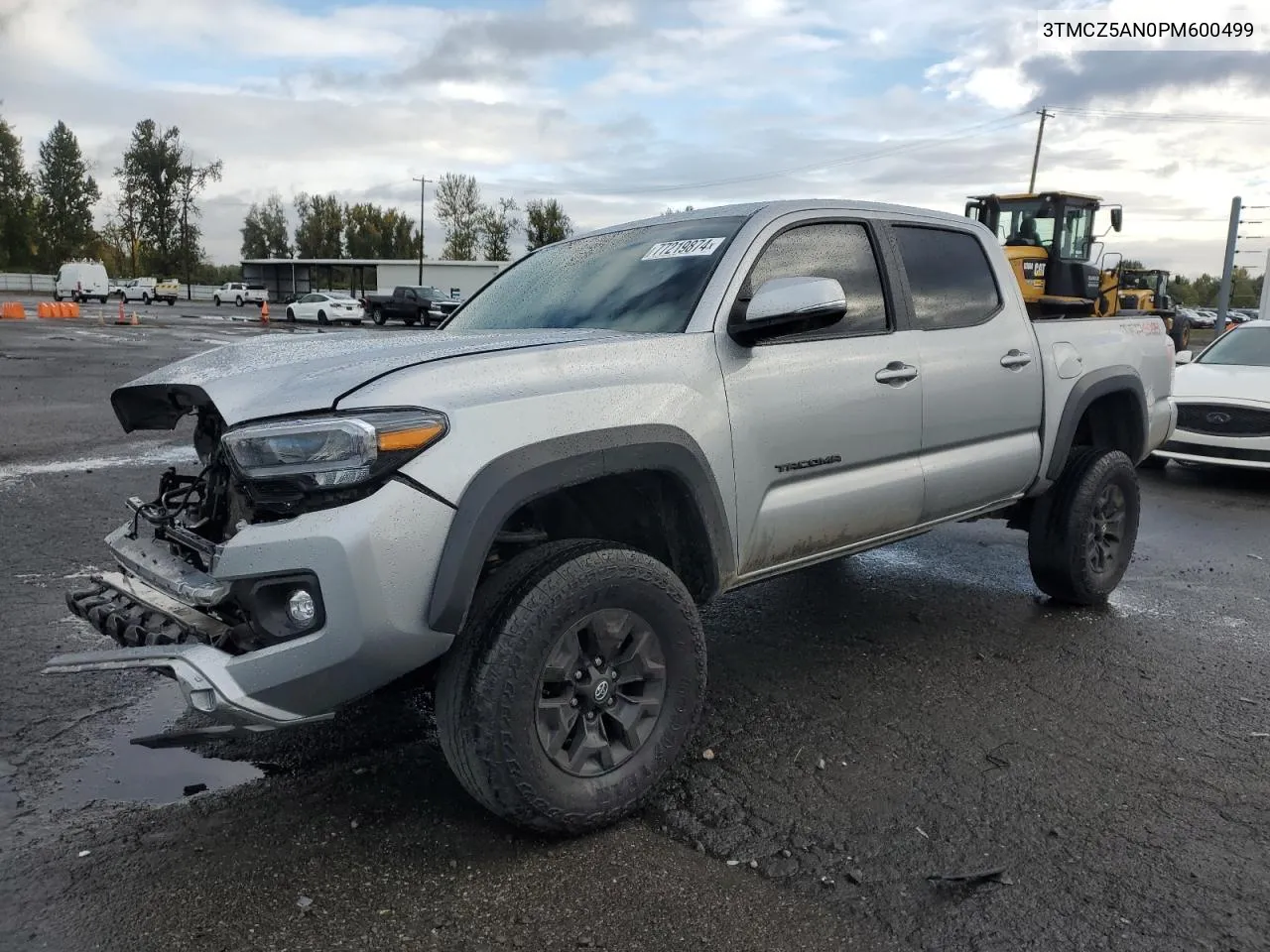 2023 Toyota Tacoma Double Cab VIN: 3TMCZ5AN0PM600499 Lot: 77219874