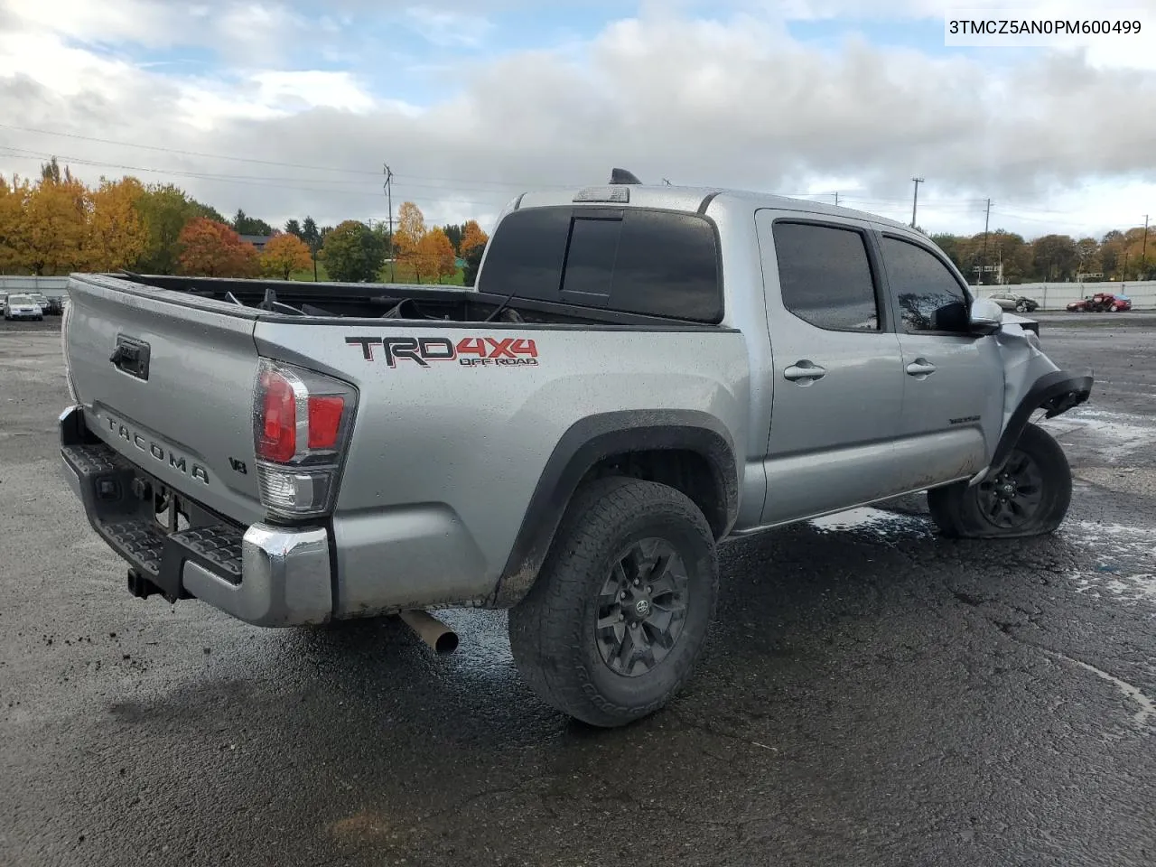 2023 Toyota Tacoma Double Cab VIN: 3TMCZ5AN0PM600499 Lot: 77219874