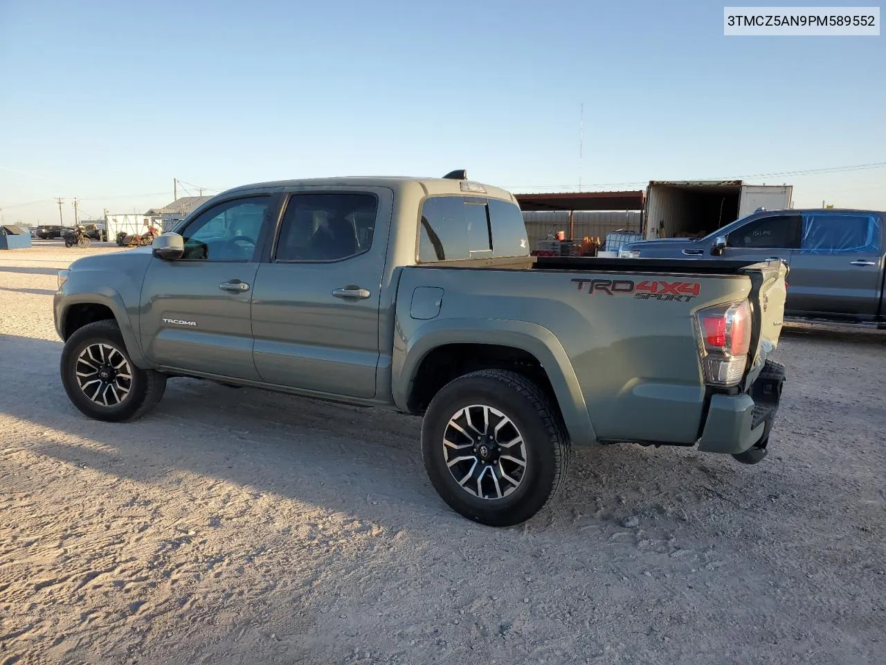 2023 Toyota Tacoma Double Cab VIN: 3TMCZ5AN9PM589552 Lot: 77369894