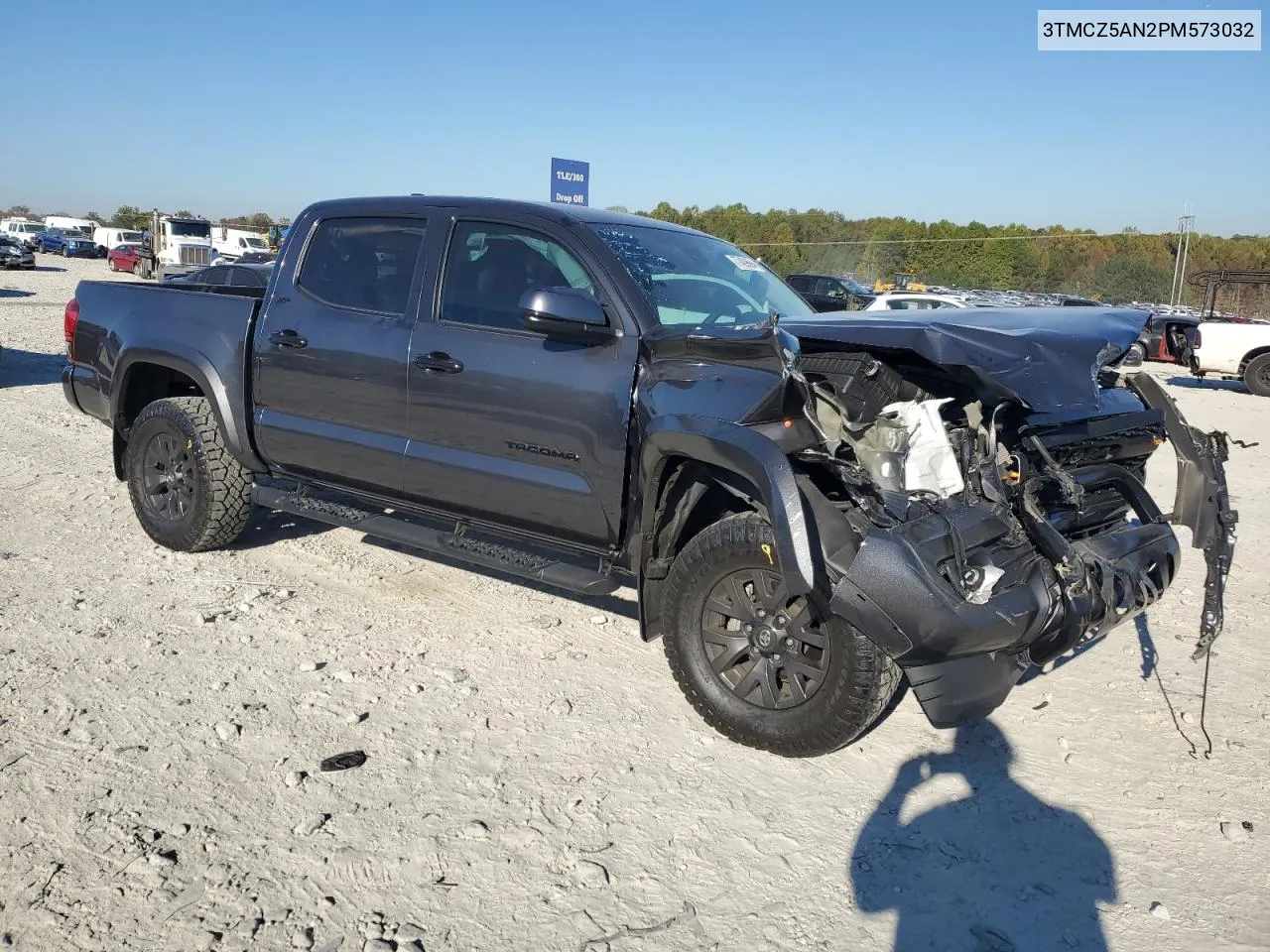 2023 Toyota Tacoma Double Cab VIN: 3TMCZ5AN2PM573032 Lot: 77429694