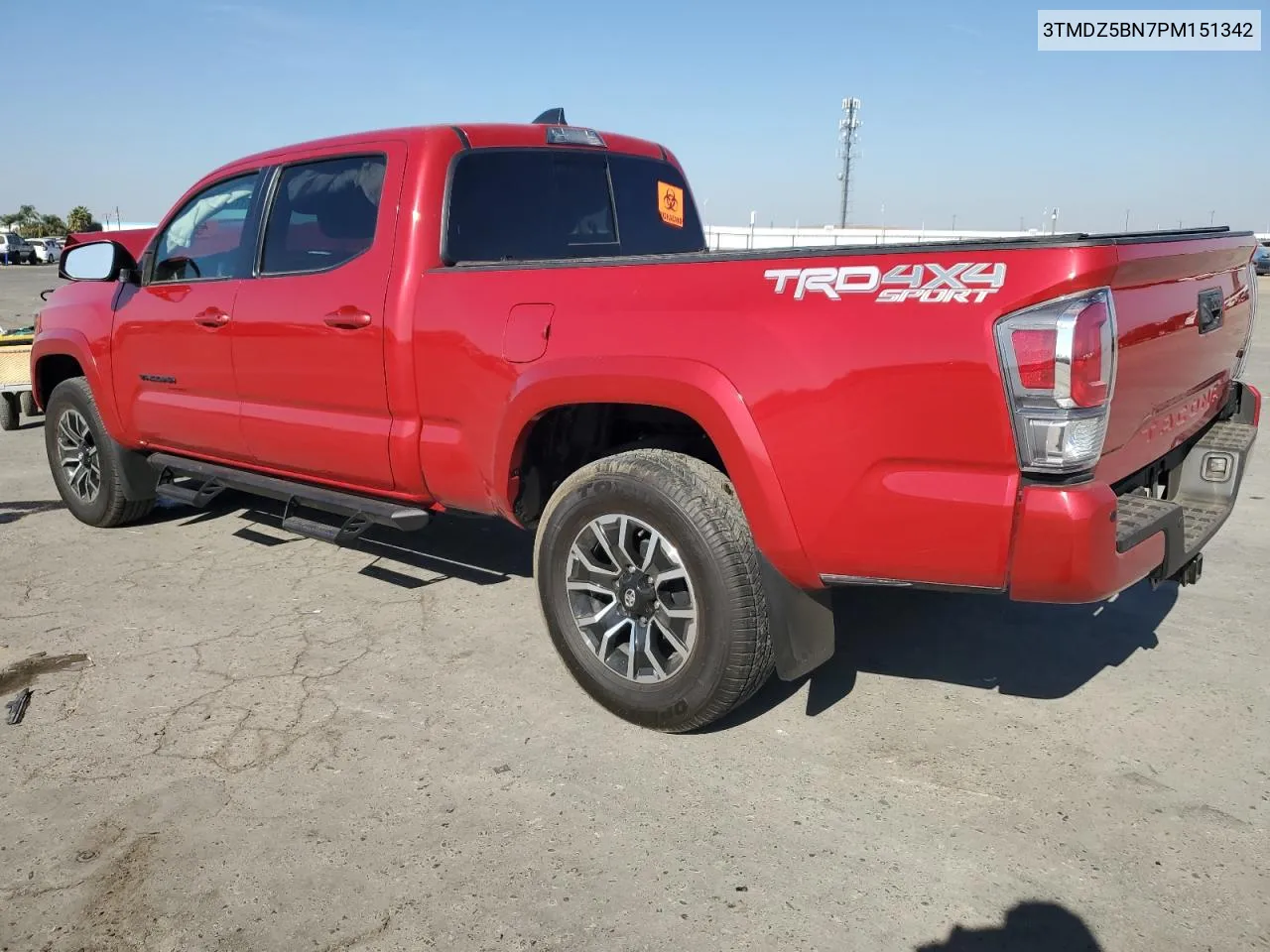 2023 Toyota Tacoma Double Cab VIN: 3TMDZ5BN7PM151342 Lot: 77457324