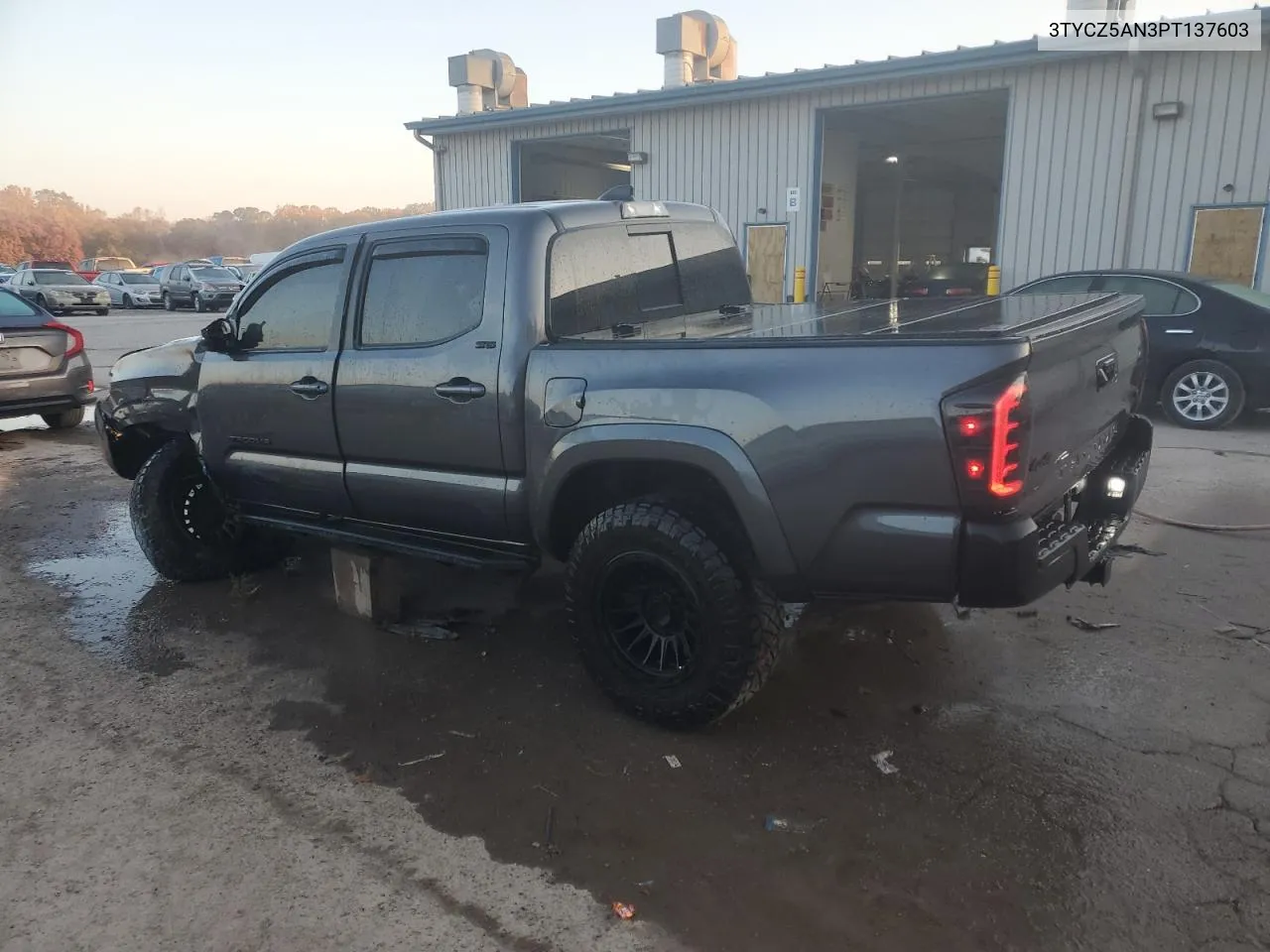 2023 Toyota Tacoma Double Cab VIN: 3TYCZ5AN3PT137603 Lot: 77532594