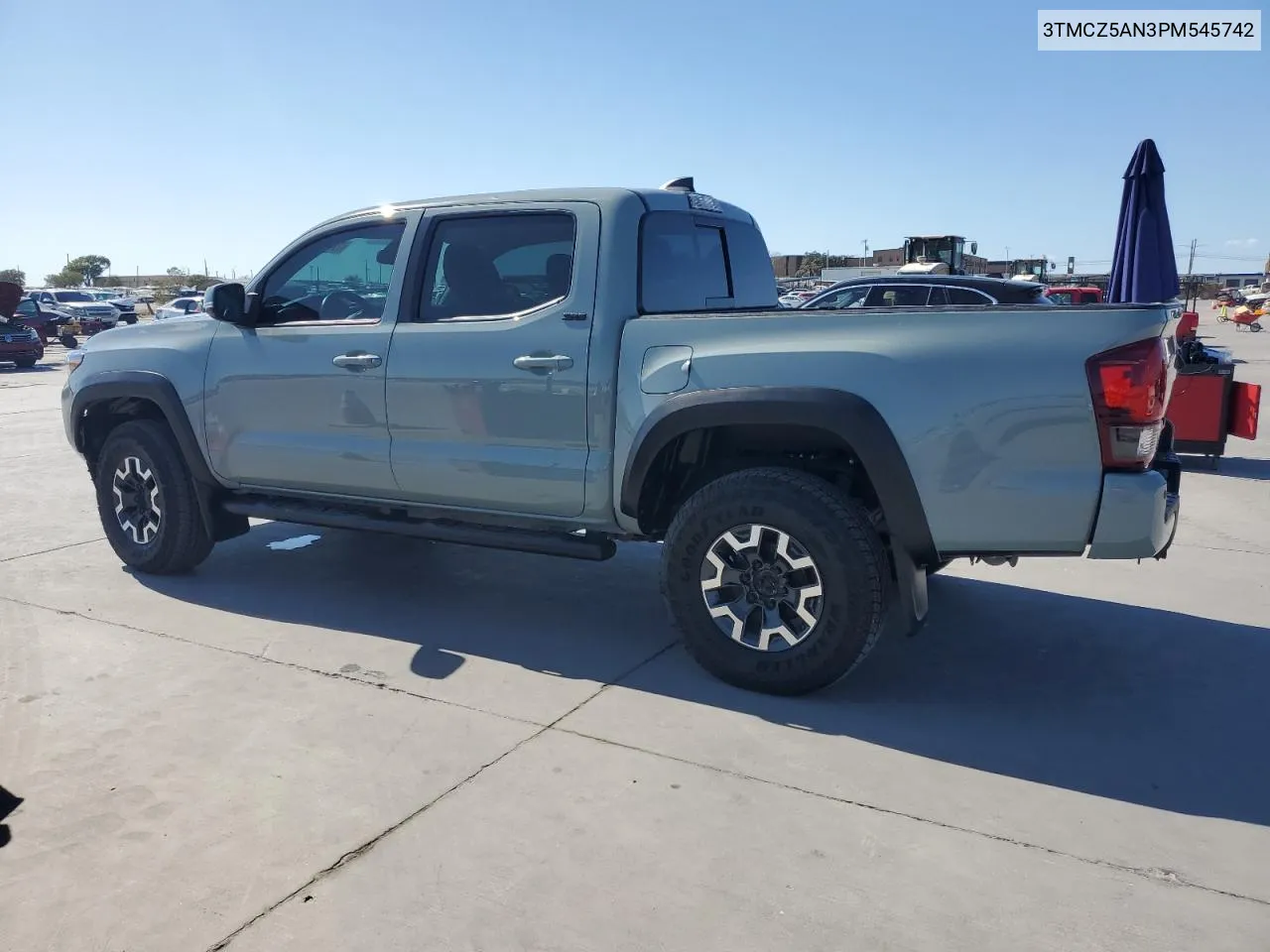 2023 Toyota Tacoma Double Cab VIN: 3TMCZ5AN3PM545742 Lot: 77765614