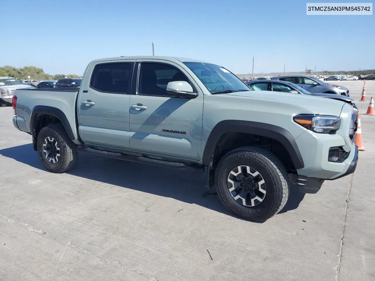 2023 Toyota Tacoma Double Cab VIN: 3TMCZ5AN3PM545742 Lot: 77765614