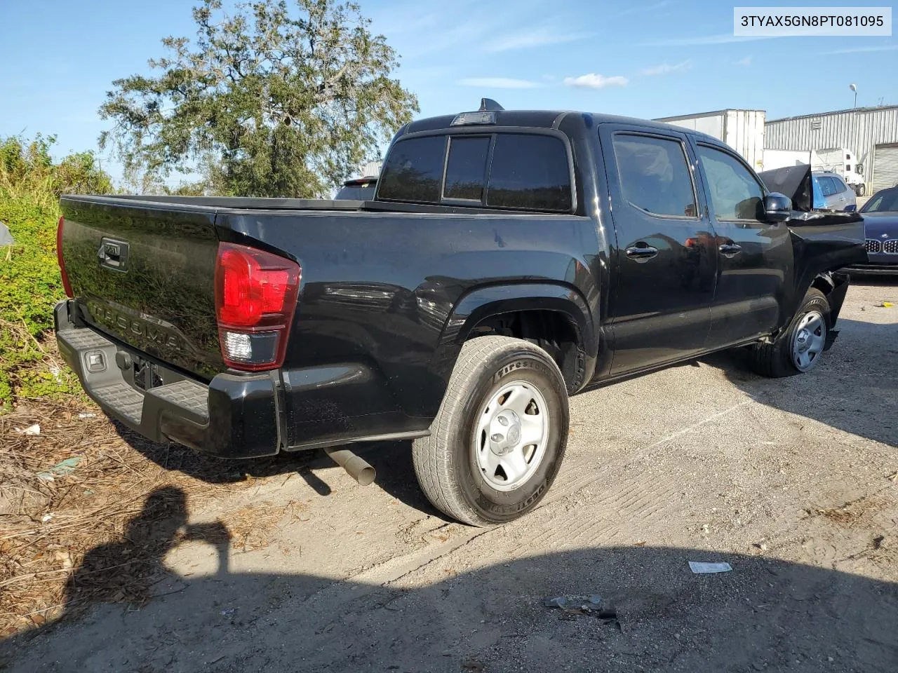 2023 Toyota Tacoma Double Cab VIN: 3TYAX5GN8PT081095 Lot: 78015354