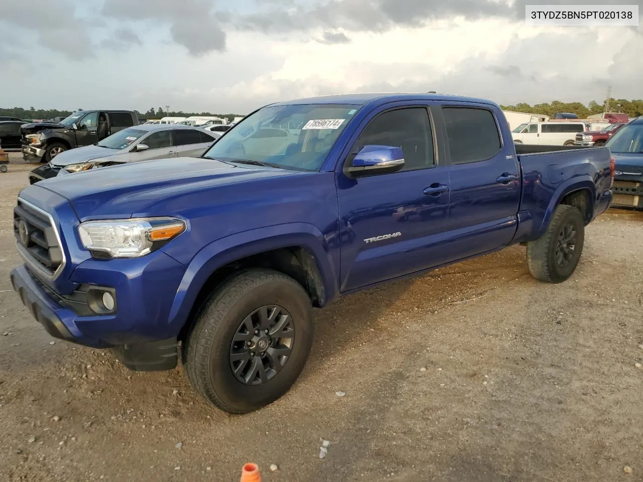 2023 Toyota Tacoma Double Cab VIN: 3TYDZ5BN5PT020138 Lot: 78596174