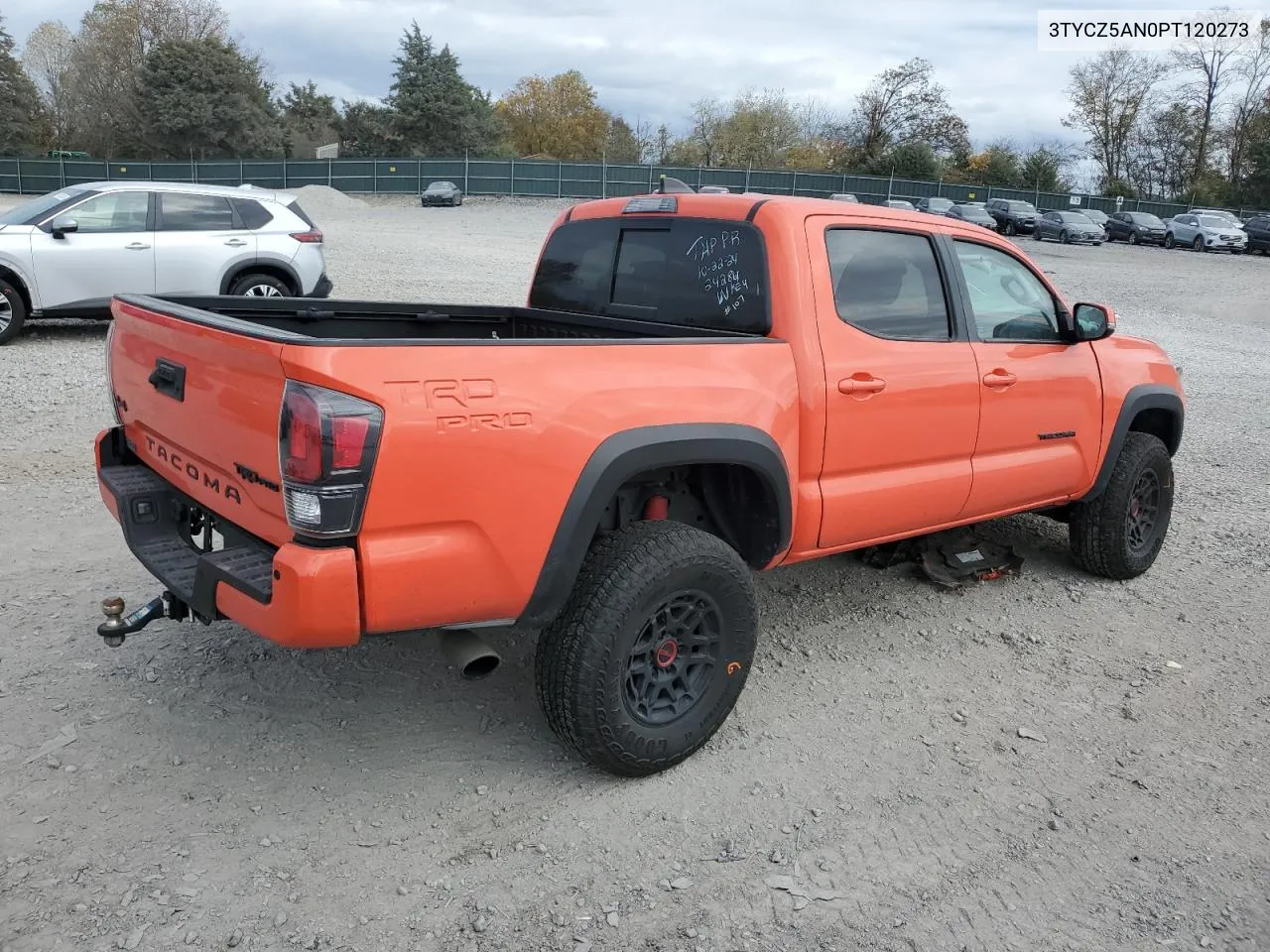 2023 Toyota Tacoma Double Cab VIN: 3TYCZ5AN0PT120273 Lot: 78609714