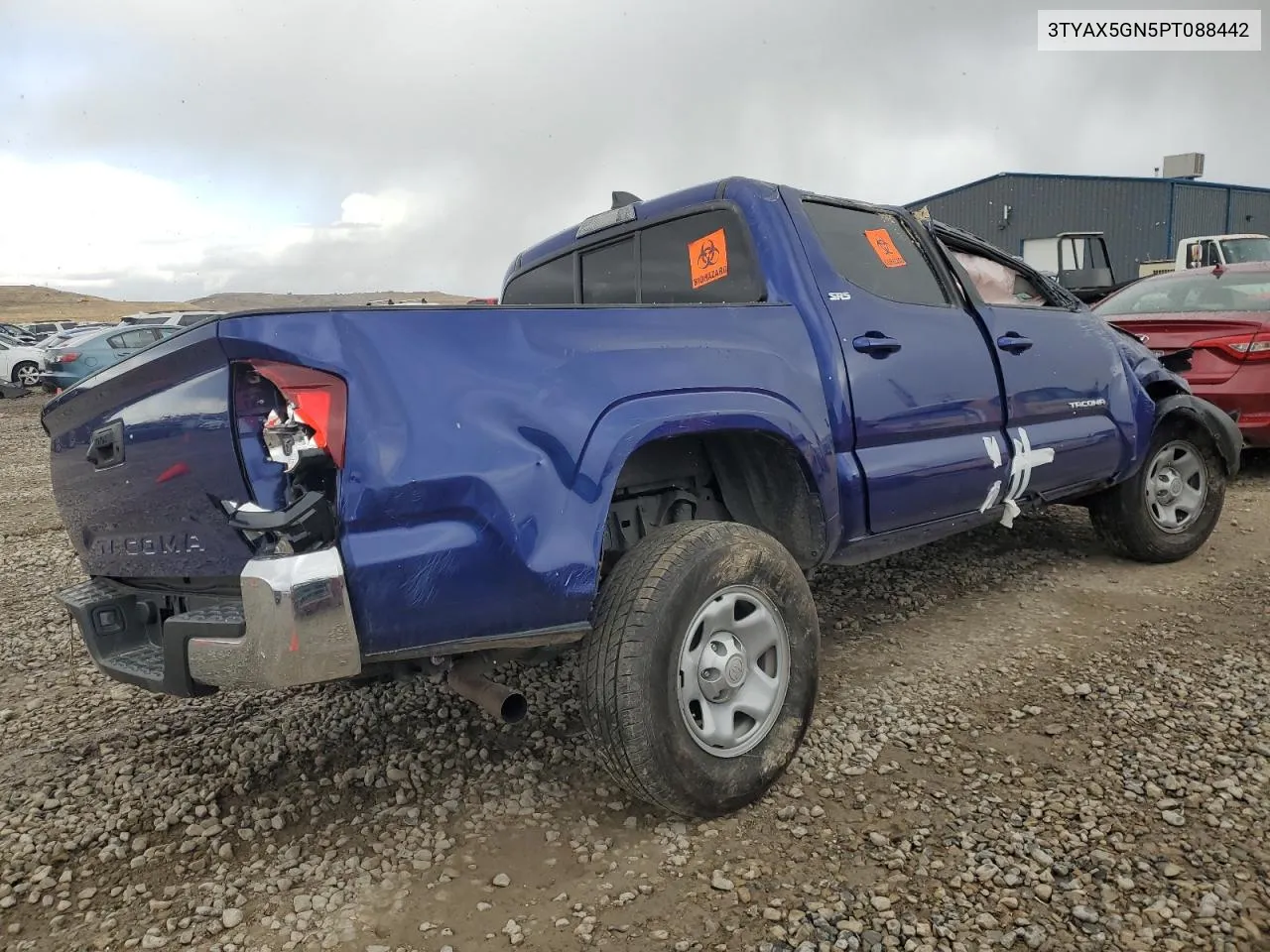 2023 Toyota Tacoma Double Cab VIN: 3TYAX5GN5PT088442 Lot: 79133134