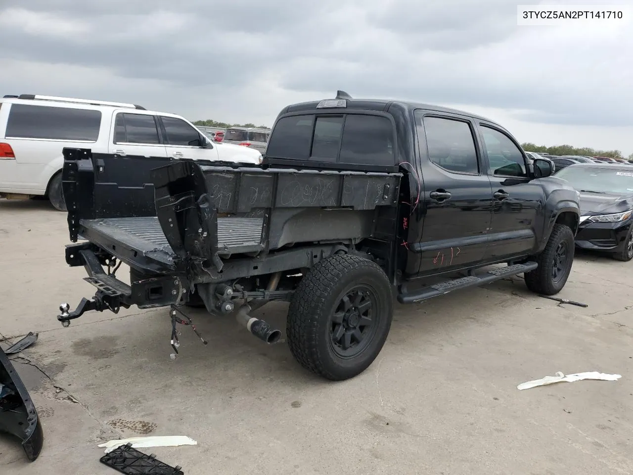 2023 Toyota Tacoma Double Cab VIN: 3TYCZ5AN2PT141710 Lot: 79184224