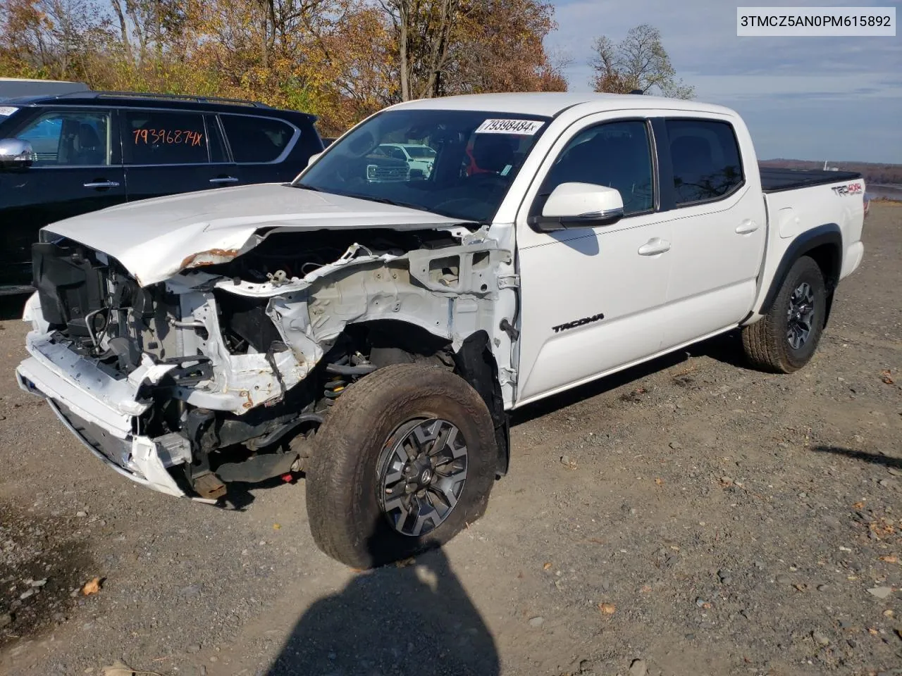 2023 Toyota Tacoma Double Cab VIN: 3TMCZ5AN0PM615892 Lot: 79398484