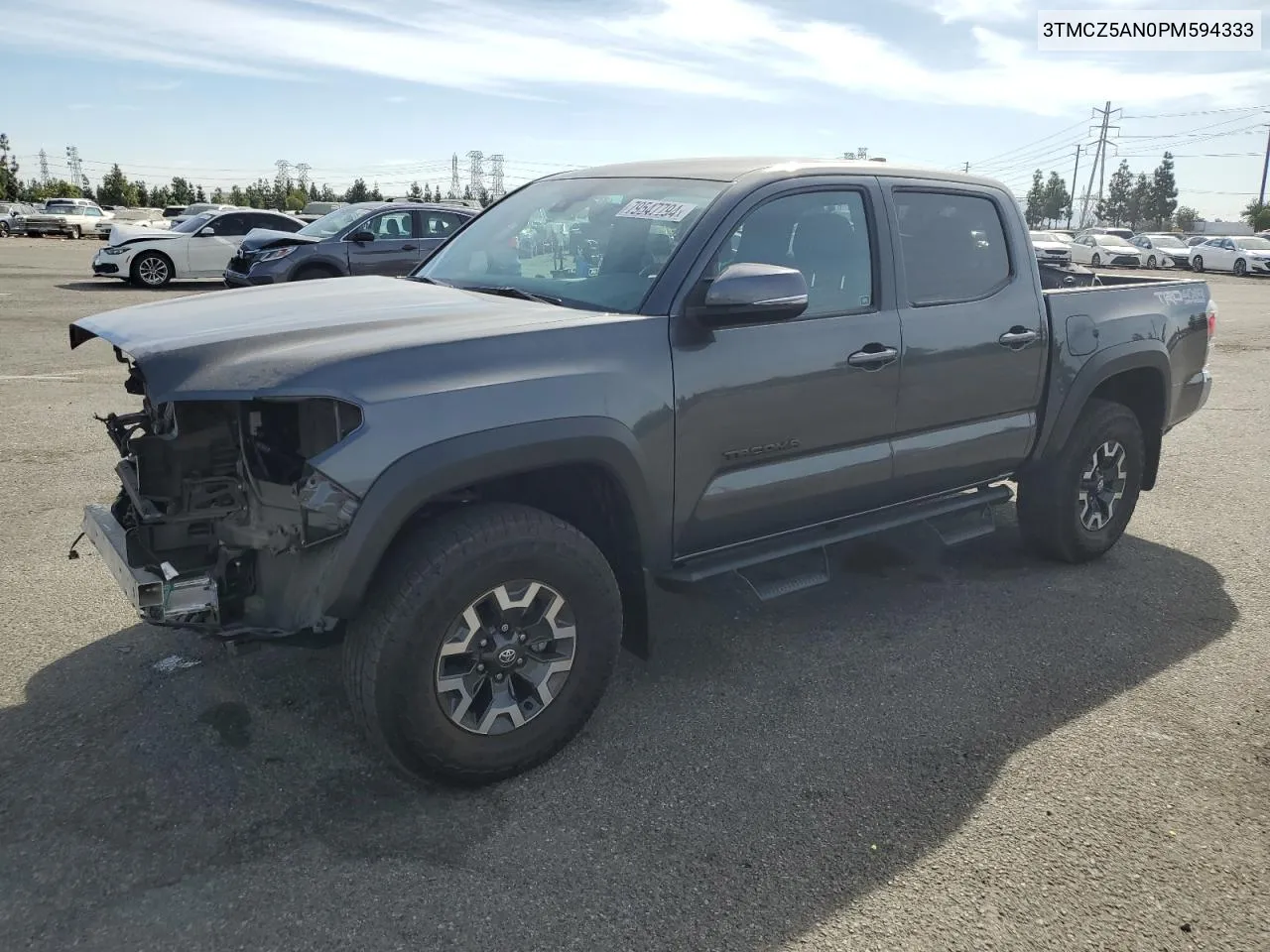 2023 Toyota Tacoma Double Cab VIN: 3TMCZ5AN0PM594333 Lot: 79547794