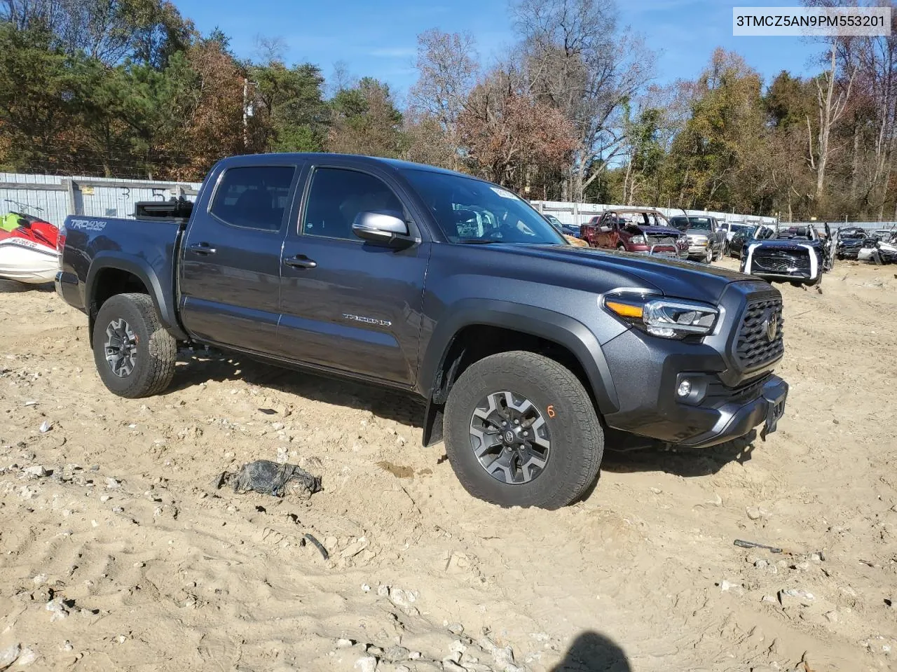 2023 Toyota Tacoma Double Cab VIN: 3TMCZ5AN9PM553201 Lot: 80511834