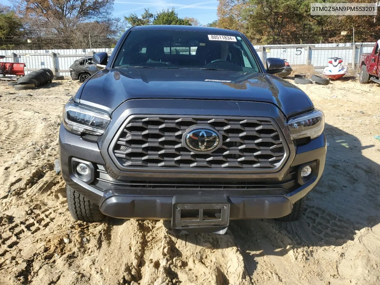 2023 Toyota Tacoma Double Cab VIN: 3TMCZ5AN9PM553201 Lot: 80511834