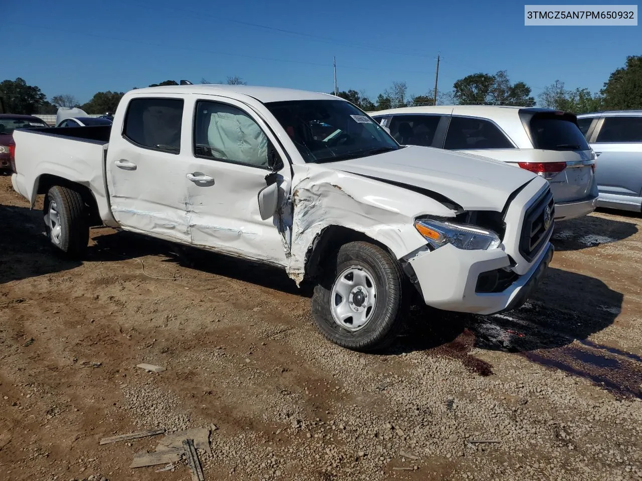 2023 Toyota Tacoma Double Cab VIN: 3TMCZ5AN7PM650932 Lot: 80666384