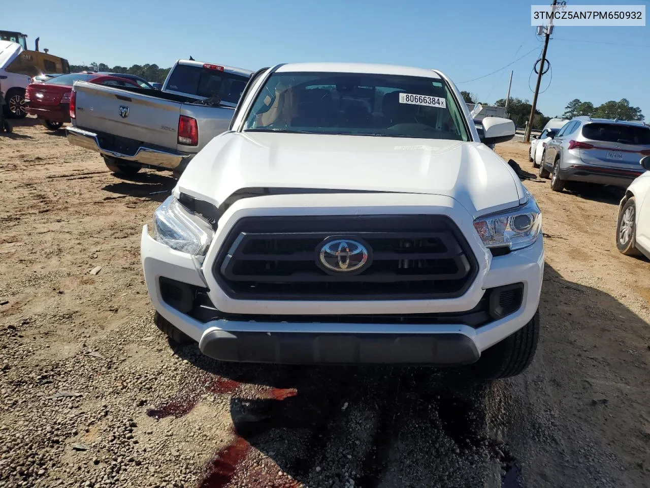 2023 Toyota Tacoma Double Cab VIN: 3TMCZ5AN7PM650932 Lot: 80666384