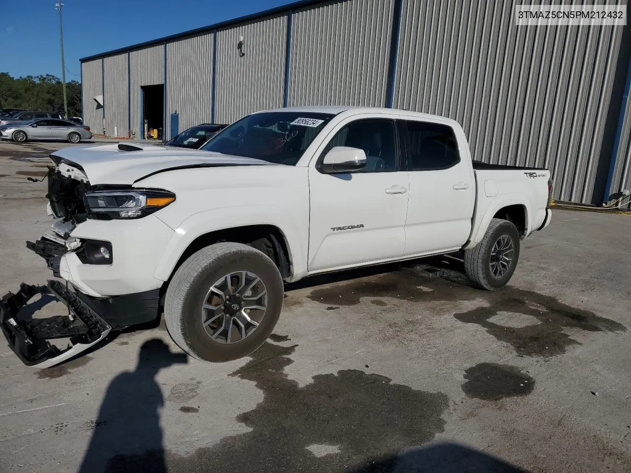 2023 Toyota Tacoma Double Cab VIN: 3TMAZ5CN5PM212432 Lot: 80958234