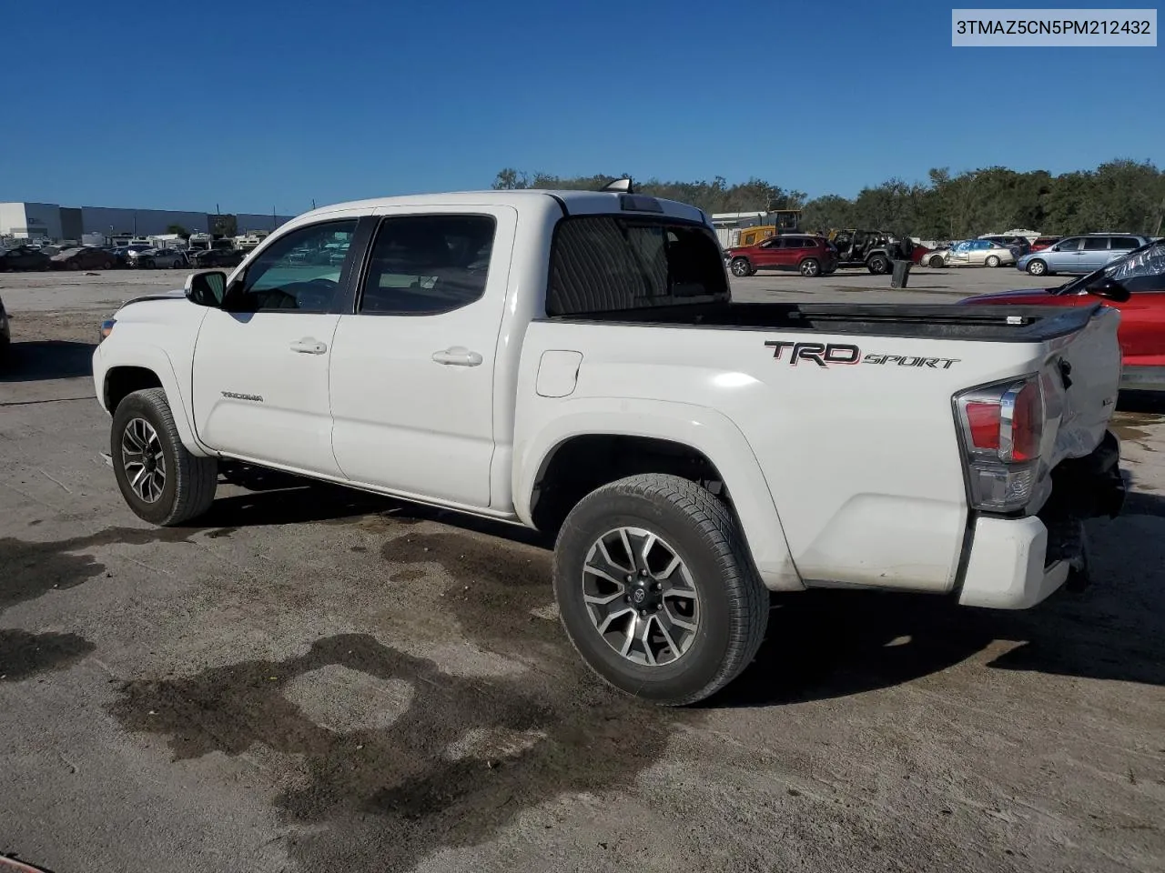 2023 Toyota Tacoma Double Cab VIN: 3TMAZ5CN5PM212432 Lot: 80958234