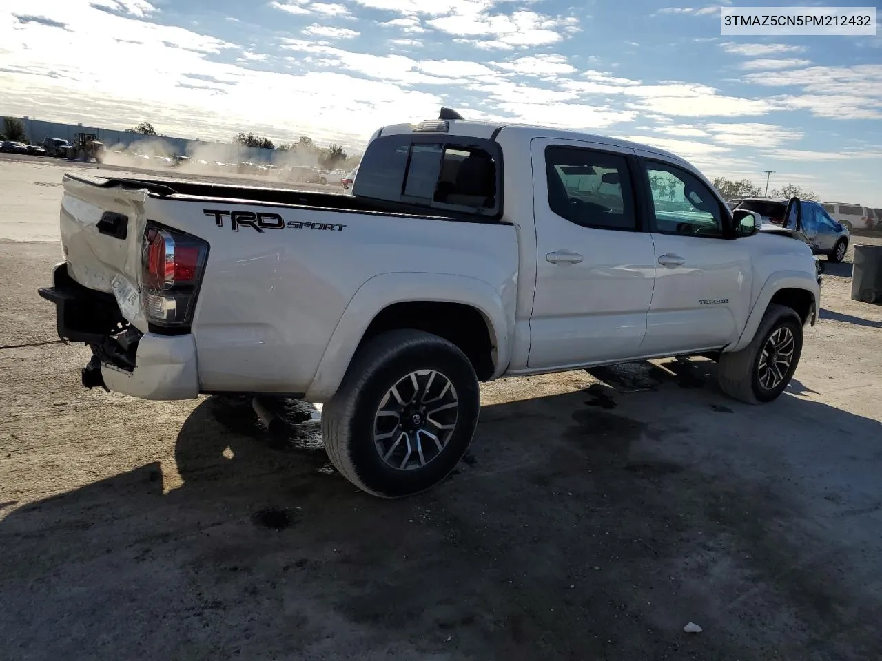 2023 Toyota Tacoma Double Cab VIN: 3TMAZ5CN5PM212432 Lot: 80958234