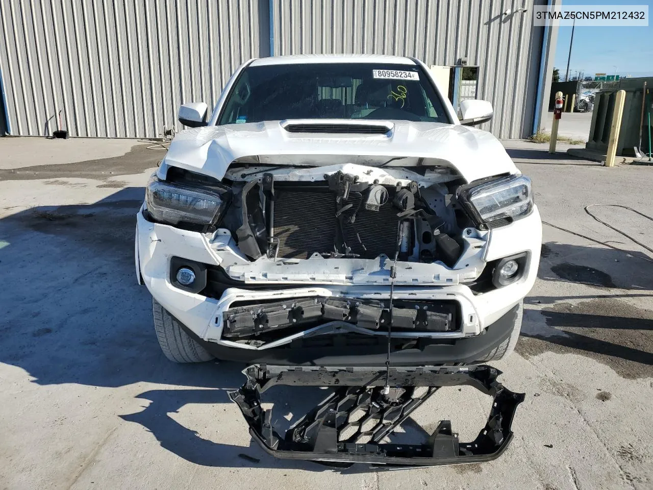 2023 Toyota Tacoma Double Cab VIN: 3TMAZ5CN5PM212432 Lot: 80958234