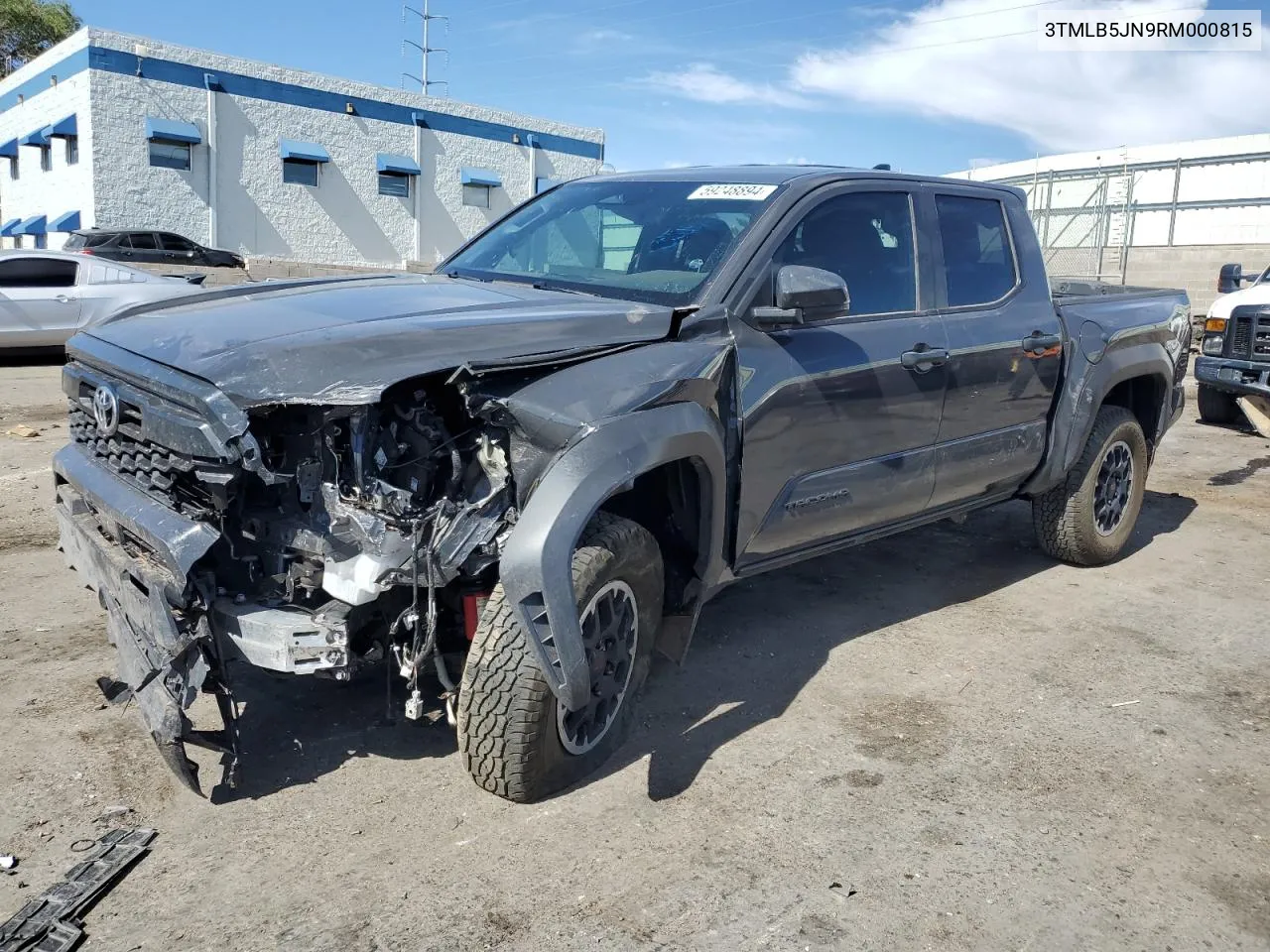 2024 Toyota Tacoma Double Cab VIN: 3TMLB5JN9RM000815 Lot: 59248894