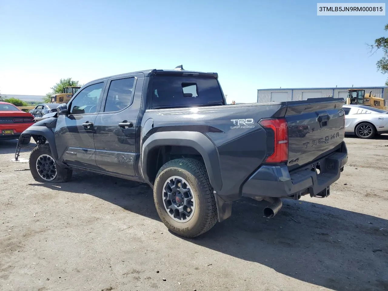 2024 Toyota Tacoma Double Cab VIN: 3TMLB5JN9RM000815 Lot: 59248894