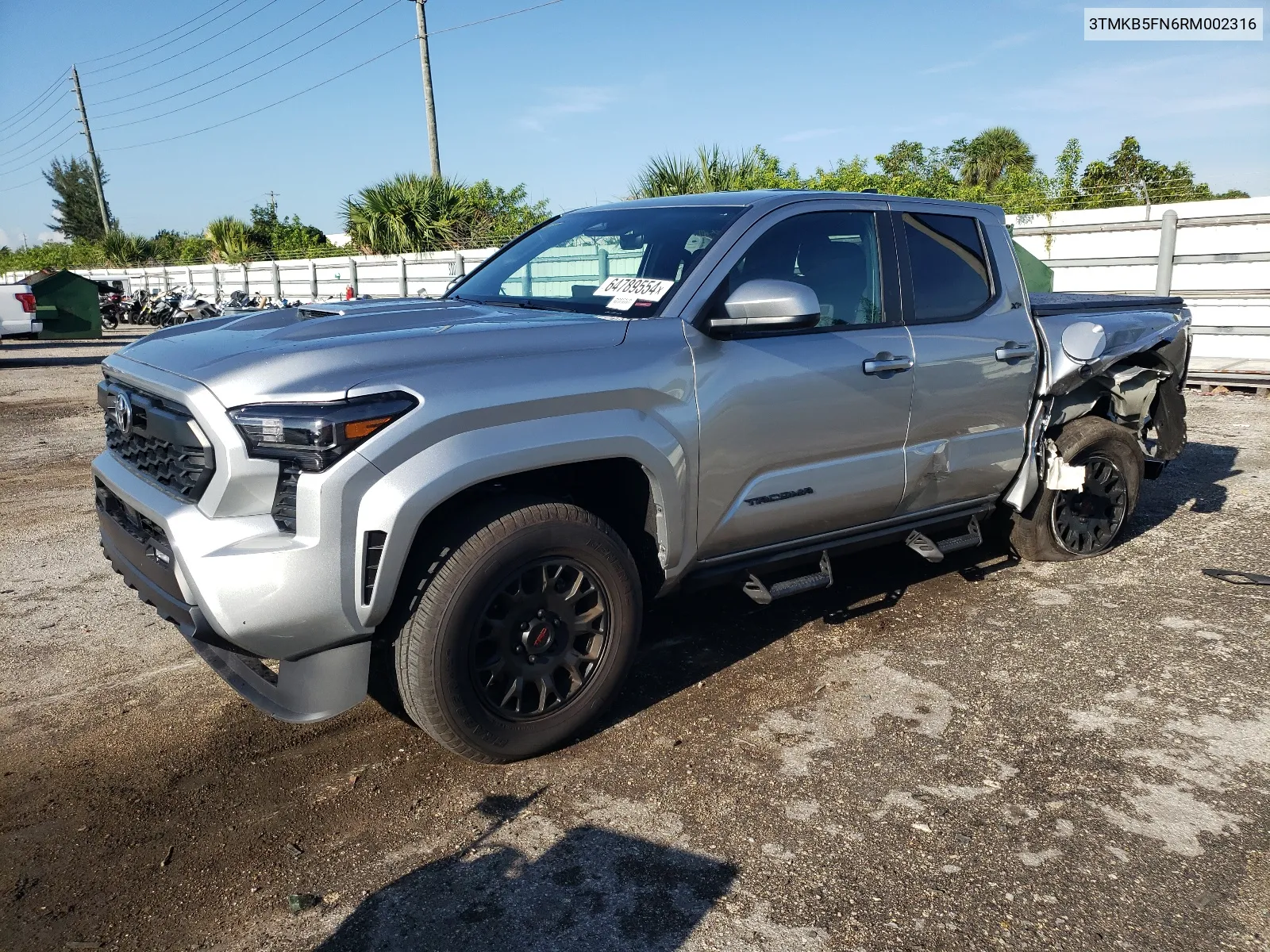 2024 Toyota Tacoma Double Cab VIN: 3TMKB5FN6RM002316 Lot: 64789554