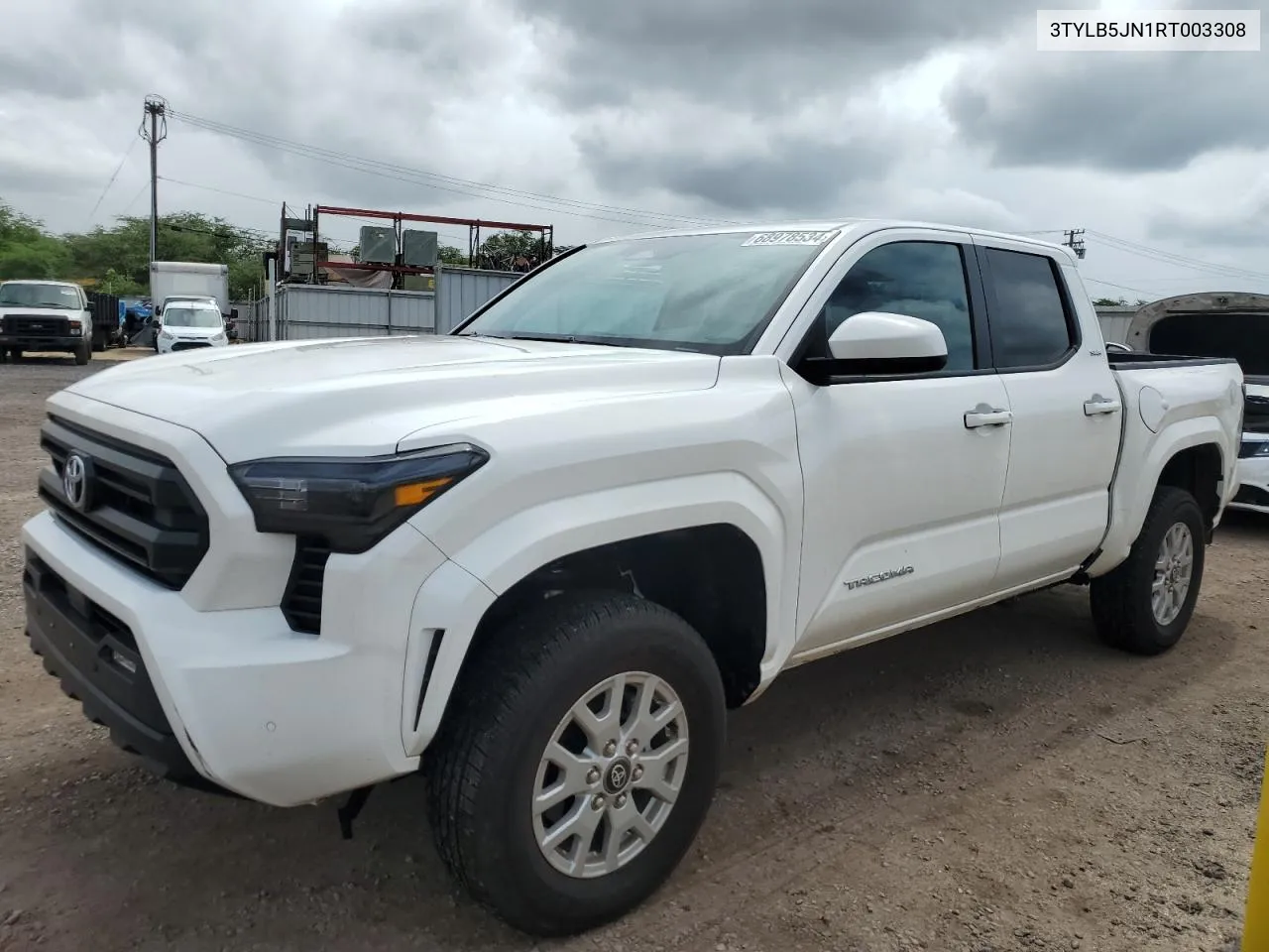 2024 Toyota Tacoma Double Cab VIN: 3TYLB5JN1RT003308 Lot: 68978534