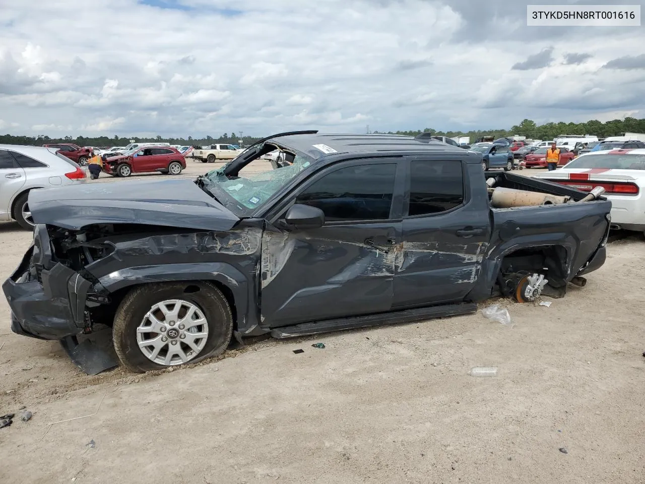 2024 Toyota Tacoma Double Cab VIN: 3TYKD5HN8RT001616 Lot: 71112044