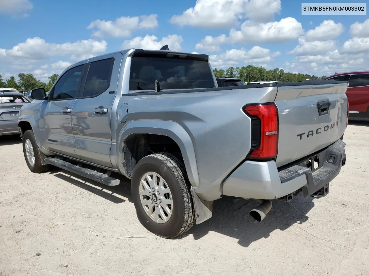 2024 Toyota Tacoma Double Cab VIN: 3TMKB5FN0RM003302 Lot: 72372164