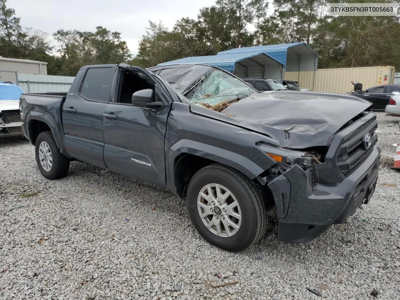 2024 Toyota Tacoma Double Cab VIN: 3TYKB5FN3RT005663 Lot: 75299484