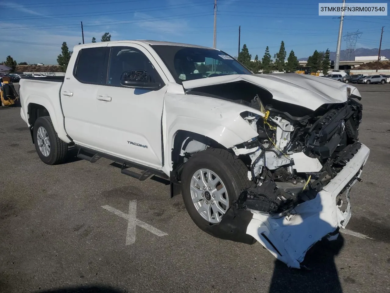 2024 Toyota Tacoma Double Cab VIN: 3TMKB5FN3RM007540 Lot: 75774374