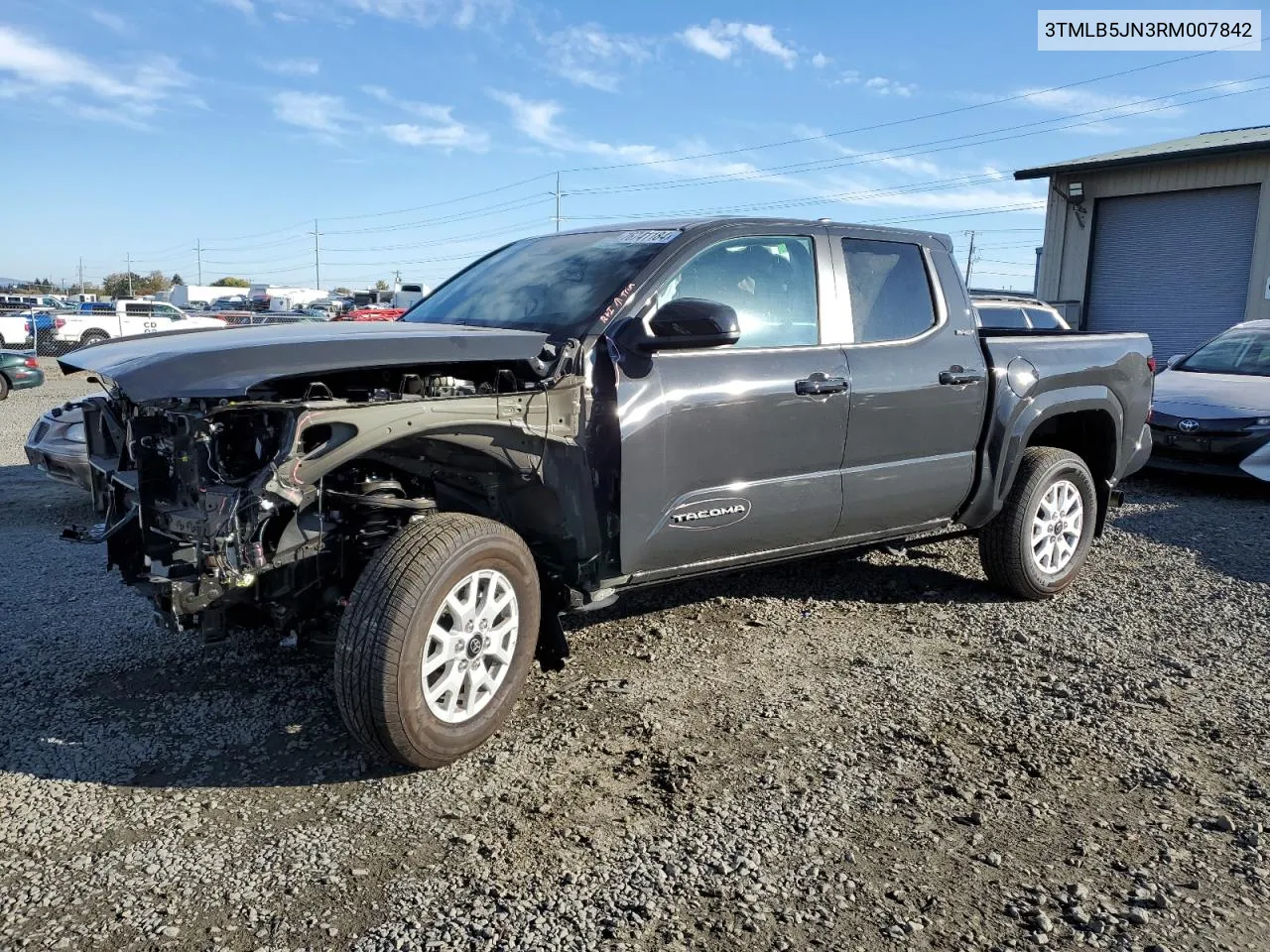 2024 Toyota Tacoma Double Cab VIN: 3TMLB5JN3RM007842 Lot: 76741184