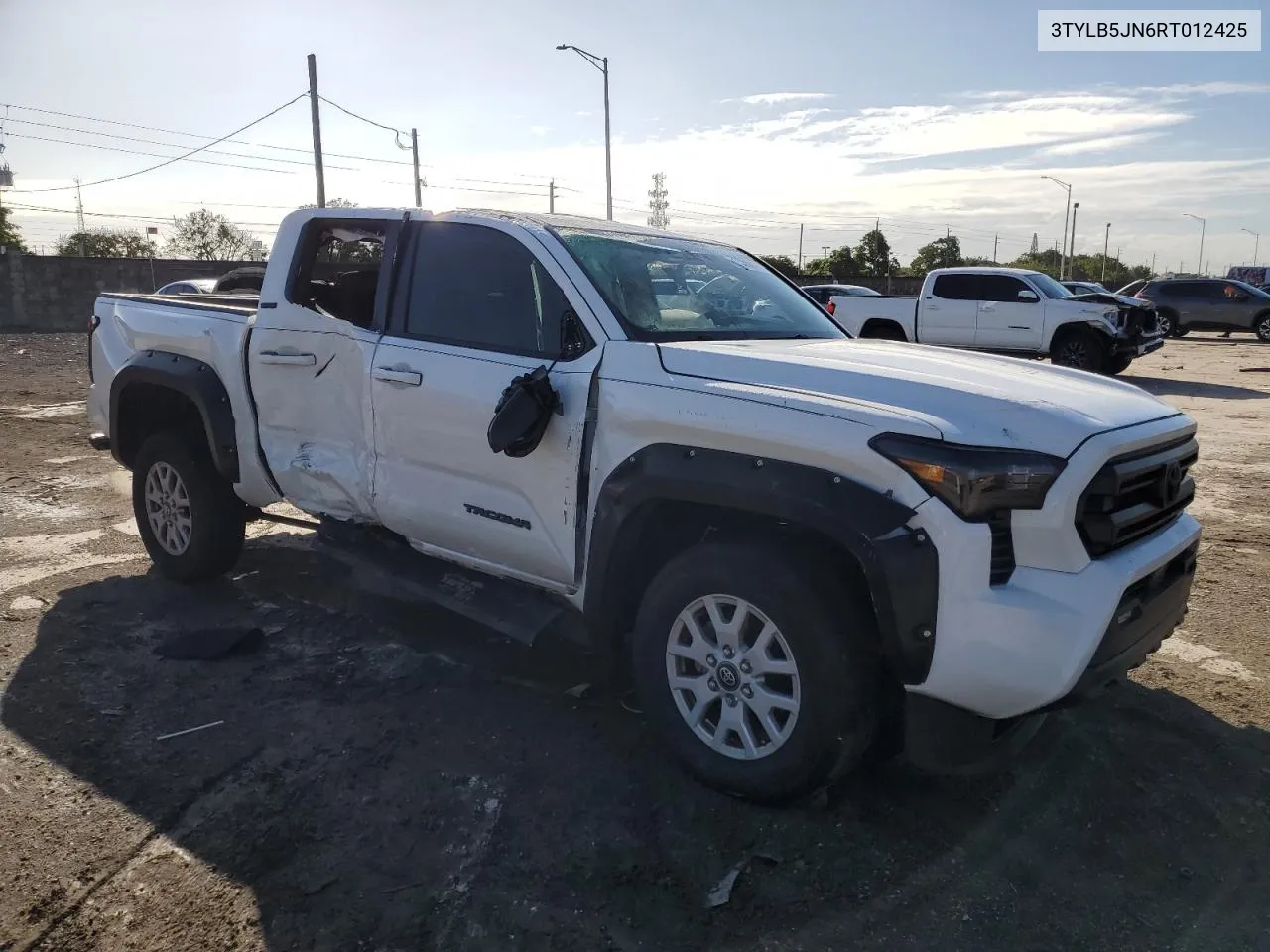 2024 Toyota Tacoma Double Cab VIN: 3TYLB5JN6RT012425 Lot: 77556814