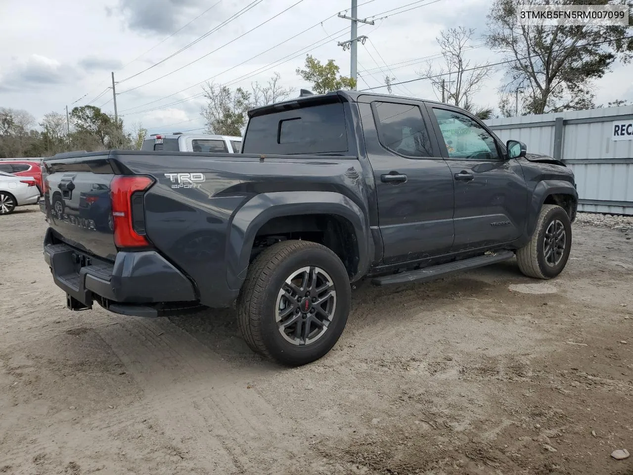 2024 Toyota Tacoma Double Cab VIN: 3TMKB5FN5RM007099 Lot: 77877994