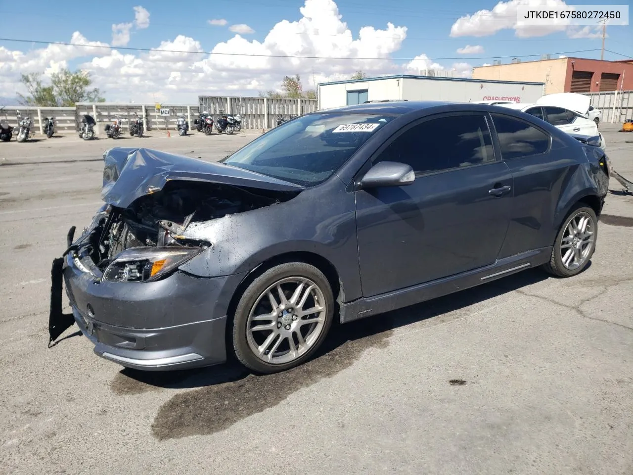 JTKDE167580272450 2008 Toyota Scion Tc